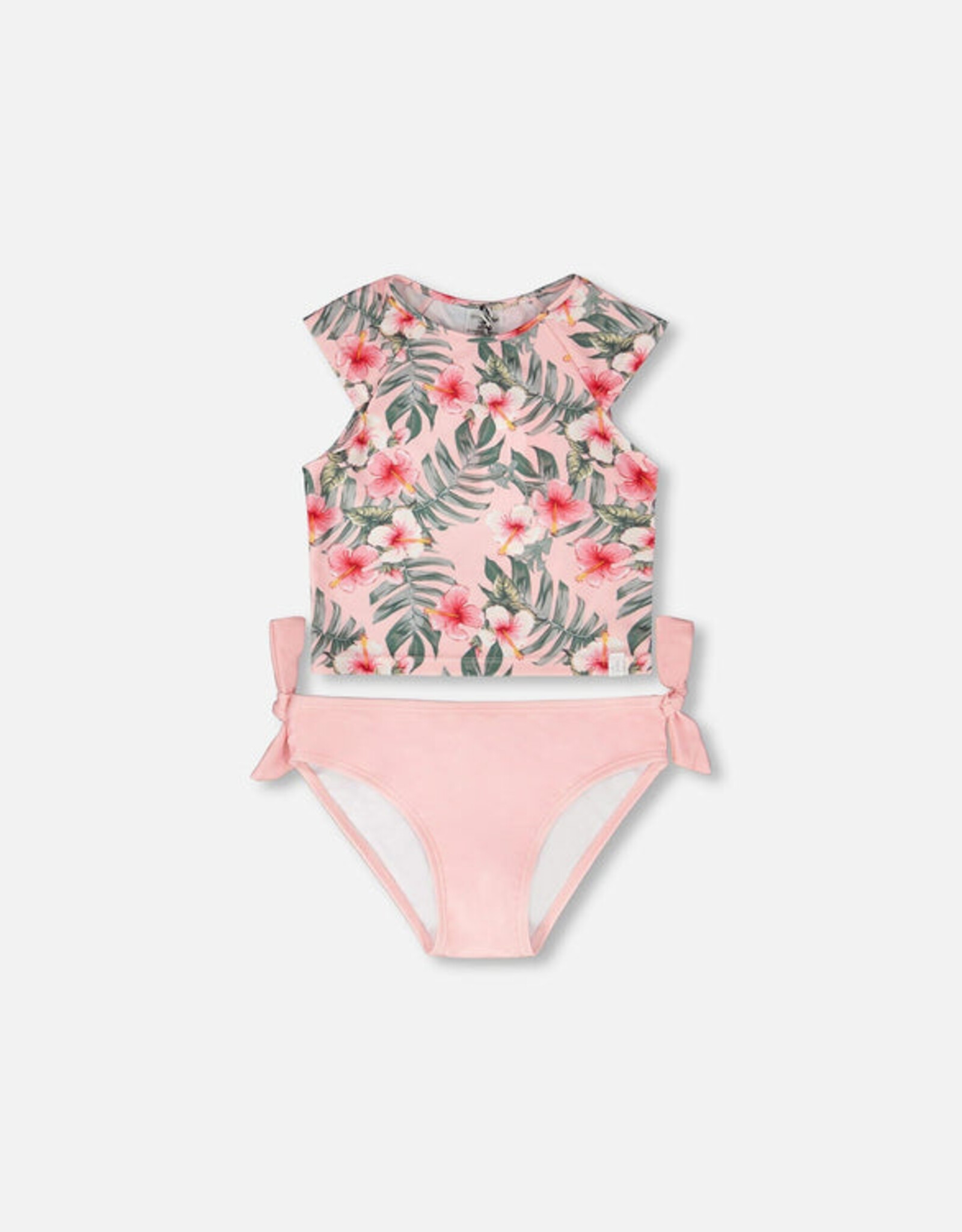 DeuxParDeux SP26 Hibiscus 2pc Swimsuit