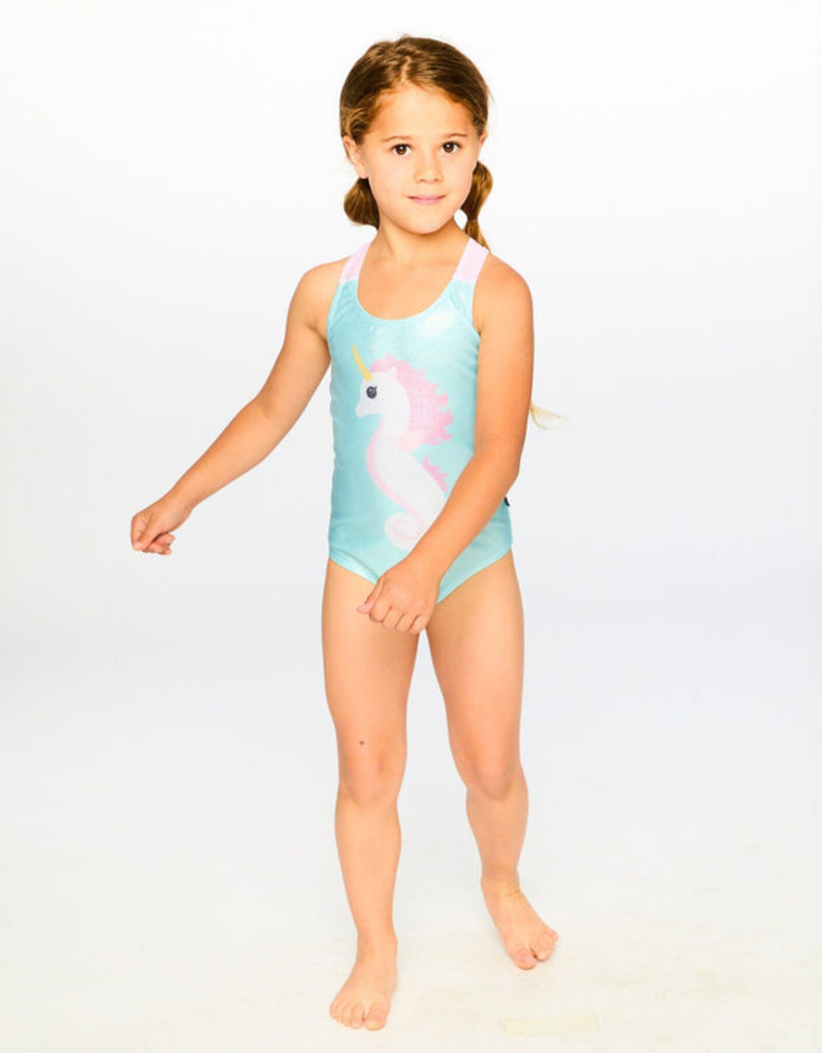 DeuxParDeux SP26 G Seahorse 1pc Swimsuit
