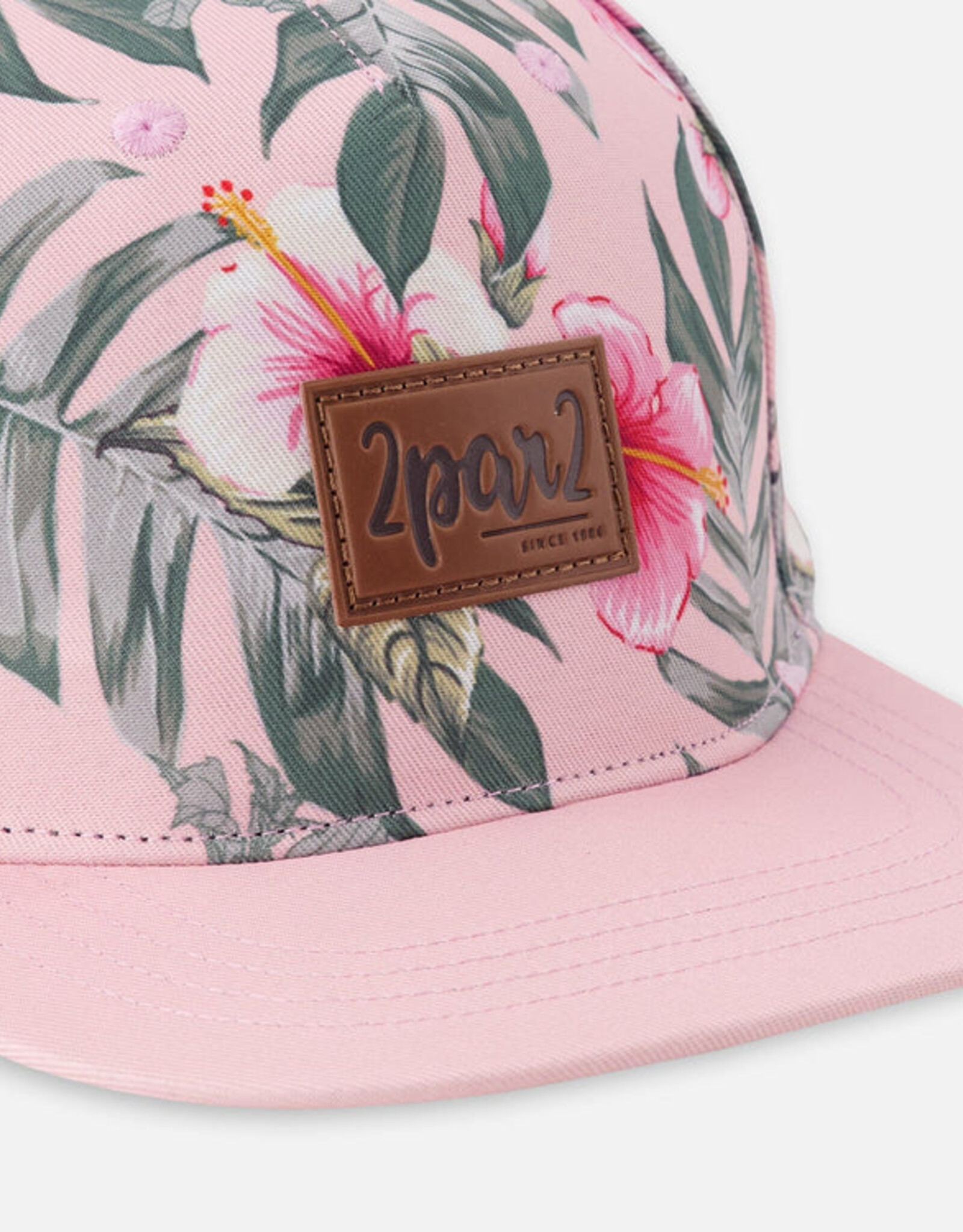 DeuxParDeux SP26 Hibiscus Ball Cap