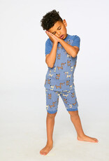 DeuxParDeux SP26 B Dog Short PJ Set