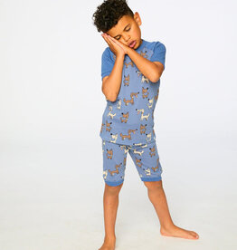 DeuxParDeux SP26 B Dog Short PJ Set