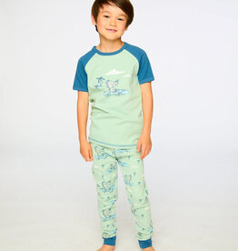 DeuxParDeux SP26 B Driving Croc PJ Set