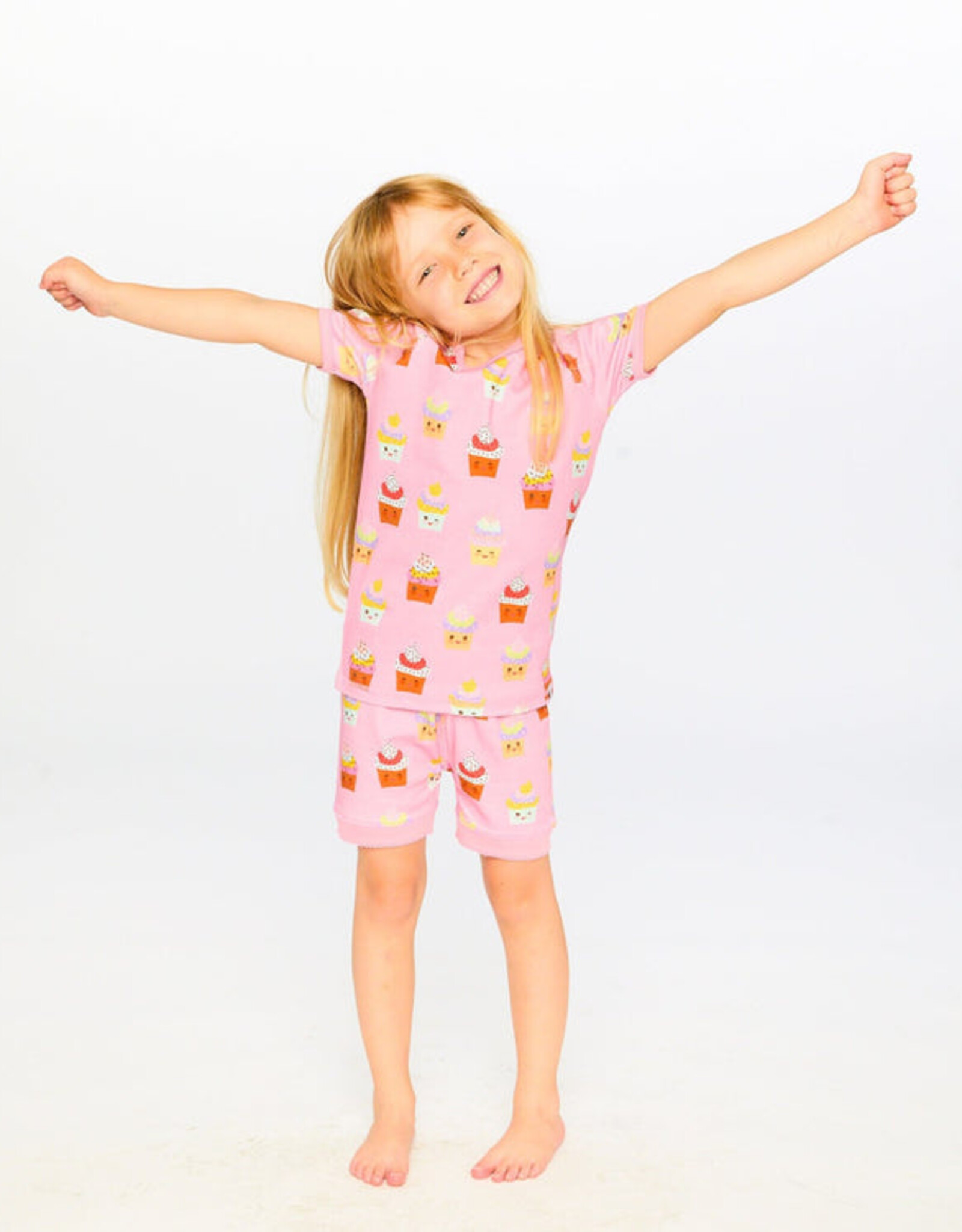 DeuxParDeux SP26 G Cupcake Short PJ Set