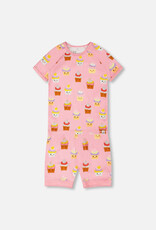 DeuxParDeux SP26 G Cupcake Short PJ Set
