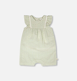 DeuxParDeux SP26 BbyG Vichy Romper