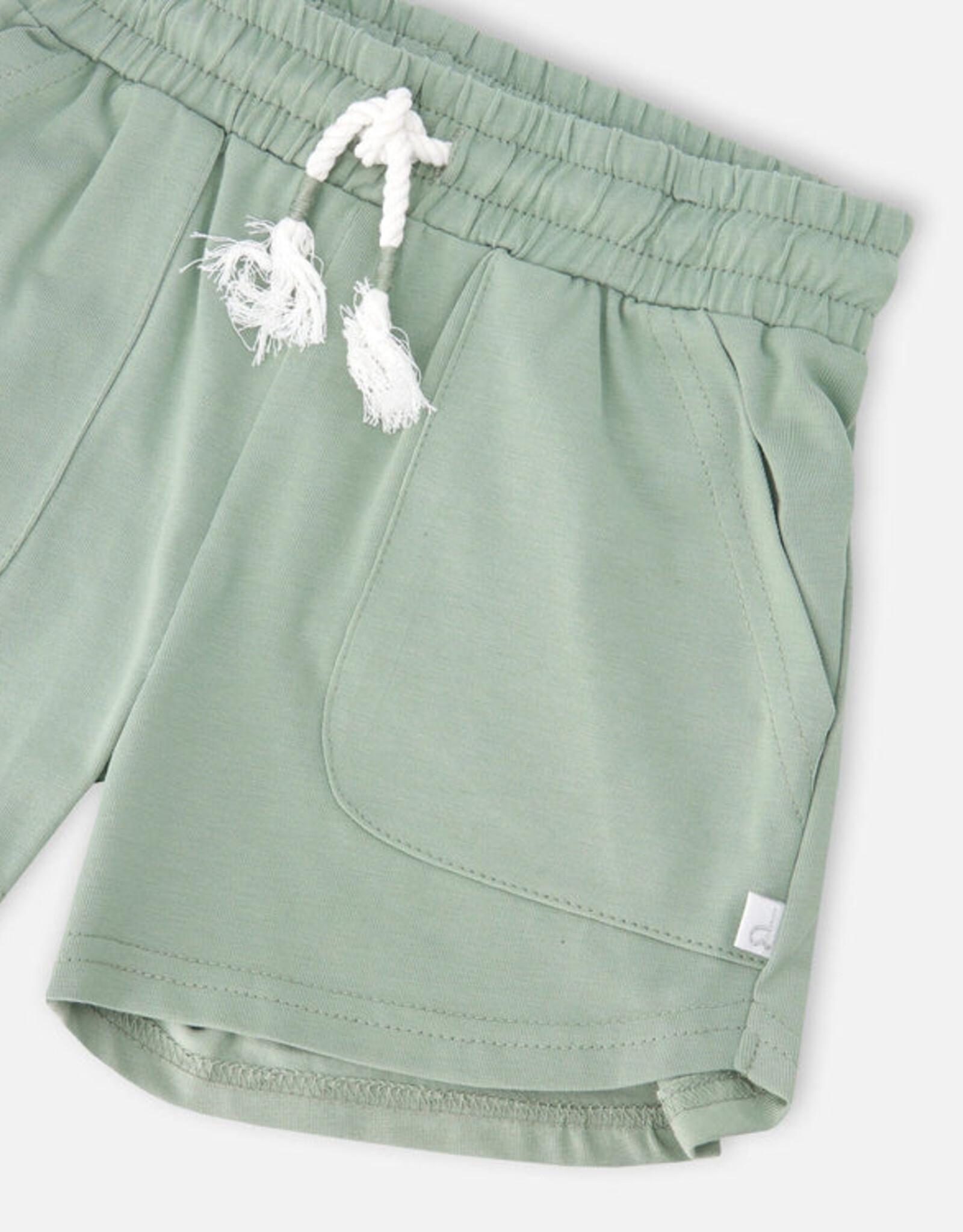 DeuxParDeux SP26 G Green Jersey Shorts