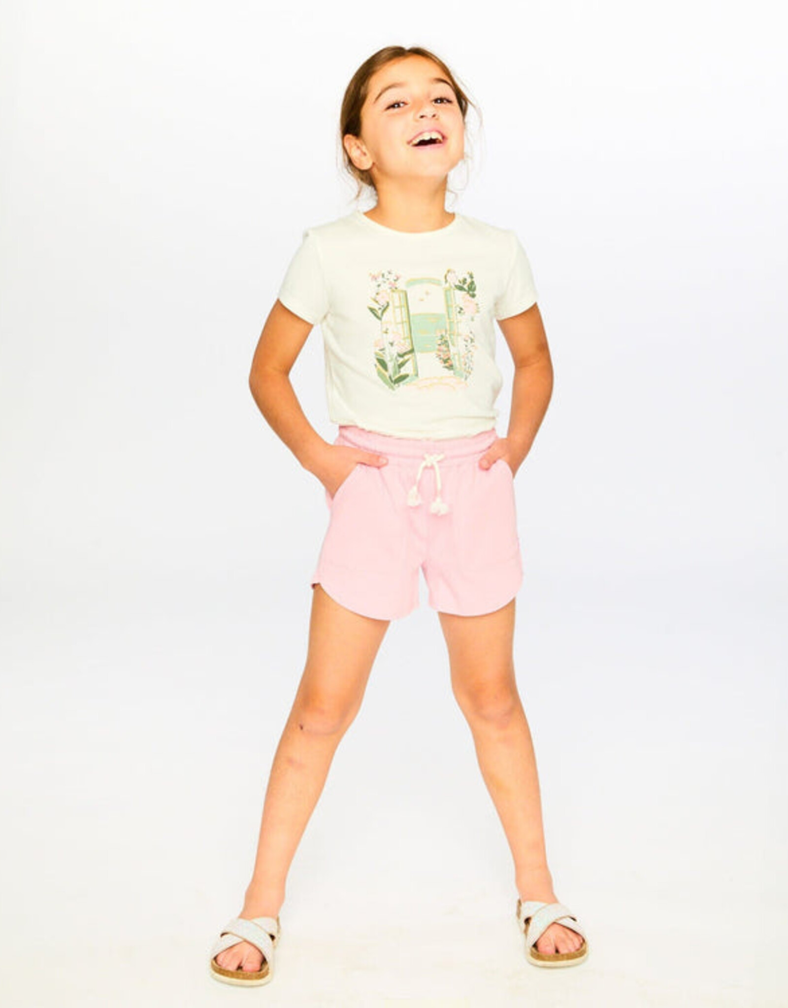 DeuxParDeux SP26 G Pink Jersey Shorts