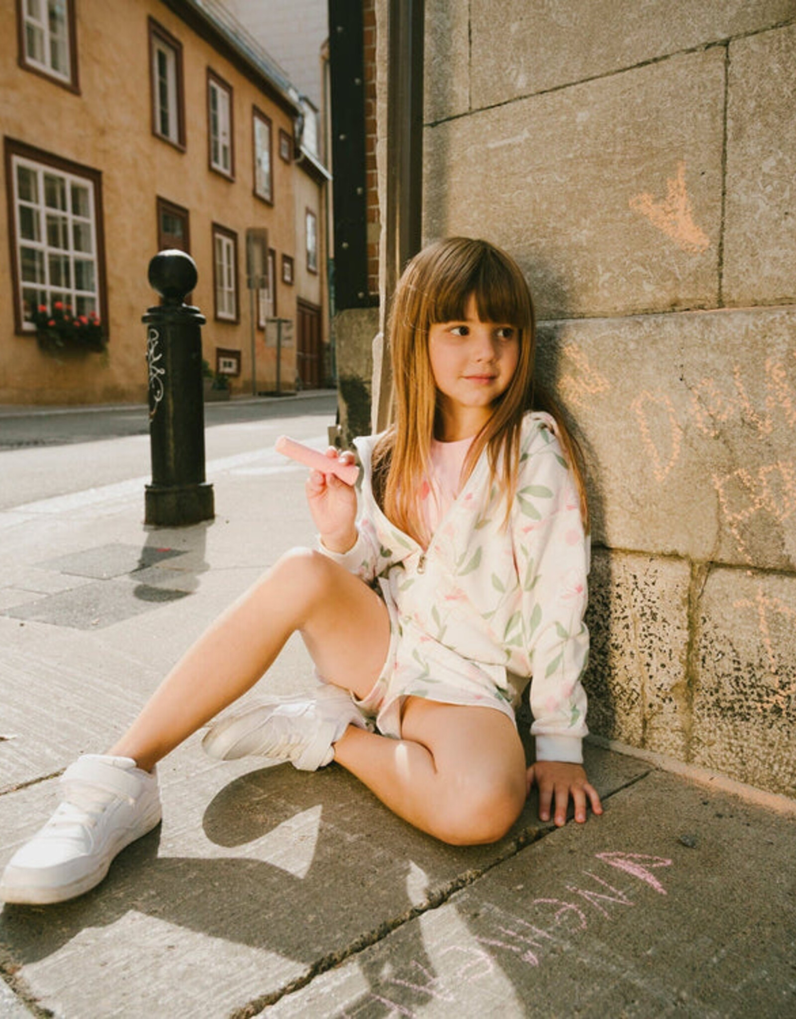 DeuxParDeux SP26 G Flower Terry Hoodie