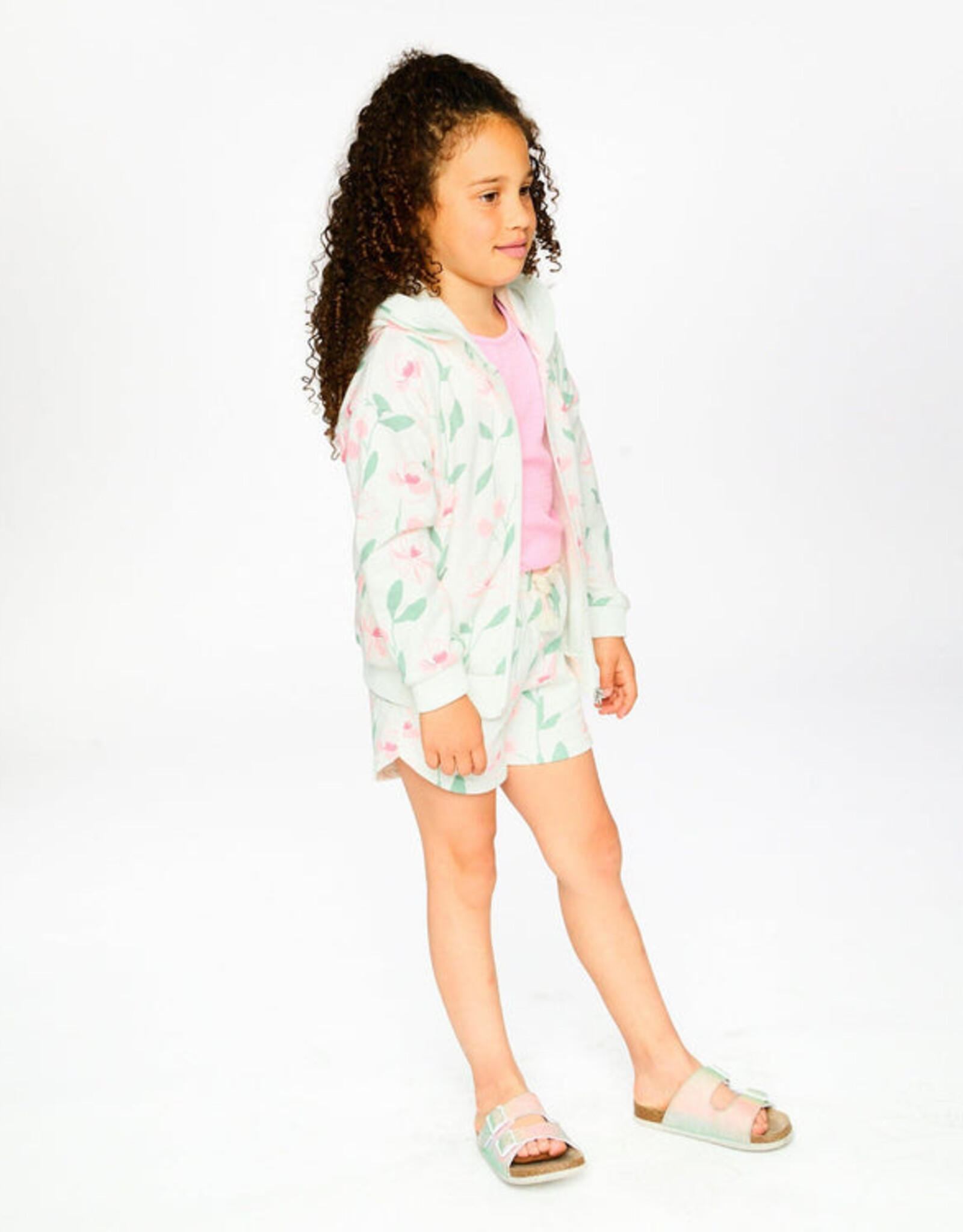 DeuxParDeux SP26 G Flower Terry Hoodie