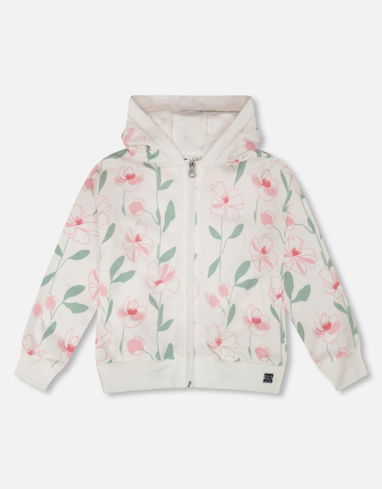 DeuxParDeux SP26 G Flower Terry Hoodie