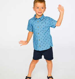 DeuxParDeux SP26 B PalmTree ButtonUp Shirt