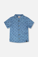 DeuxParDeux SP26 B PalmTree ButtonUp Shirt