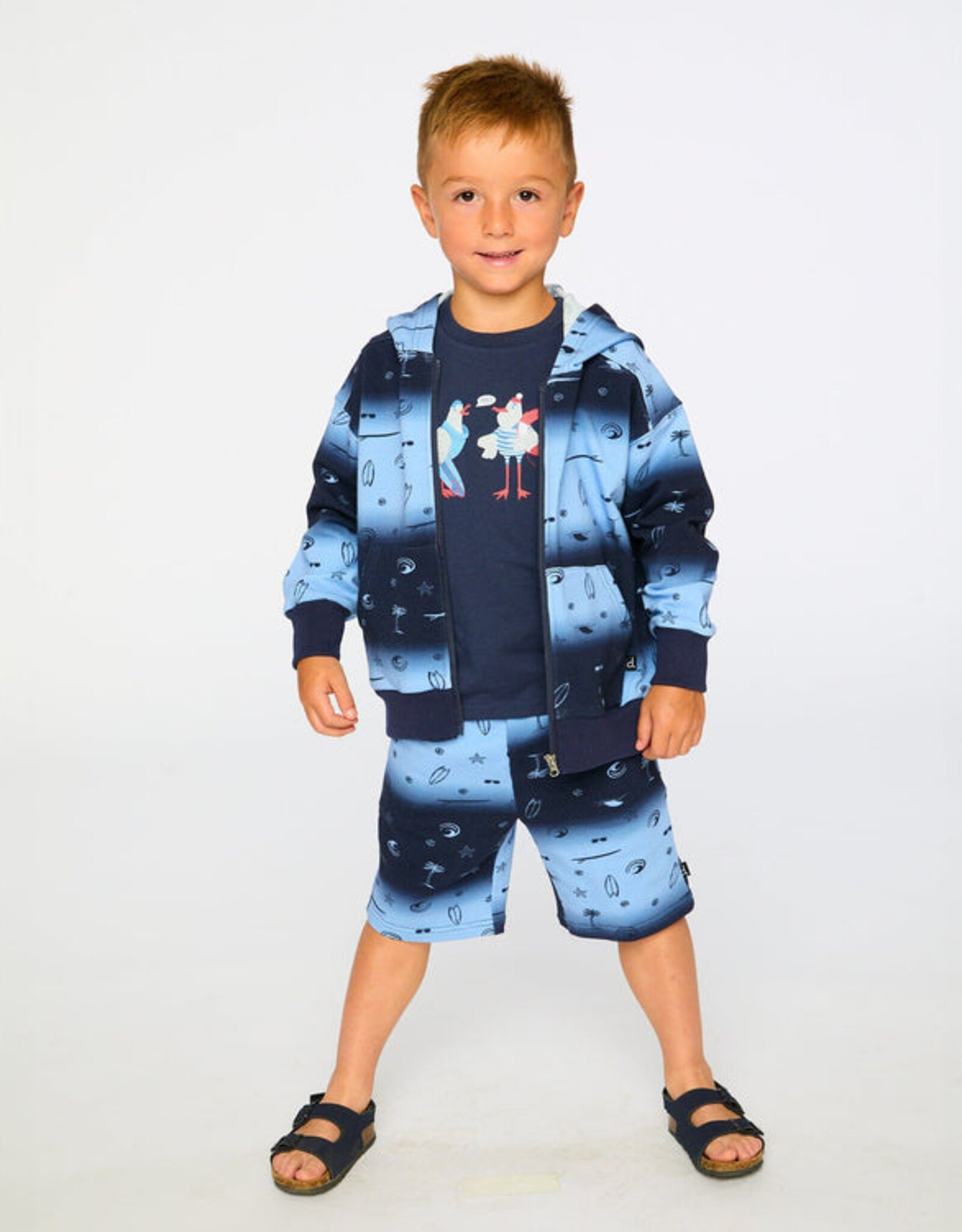 DeuxParDeux SP26 B Surf Terry Hoodie