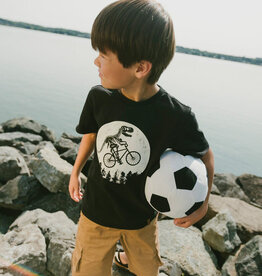 DeuxParDeux SP26 B Dino on Bike T-Shirt