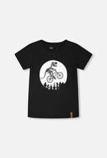 DeuxParDeux SP26 B Dino on Bike T-Shirt