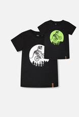 DeuxParDeux SP26 B Dino on Bike T-Shirt