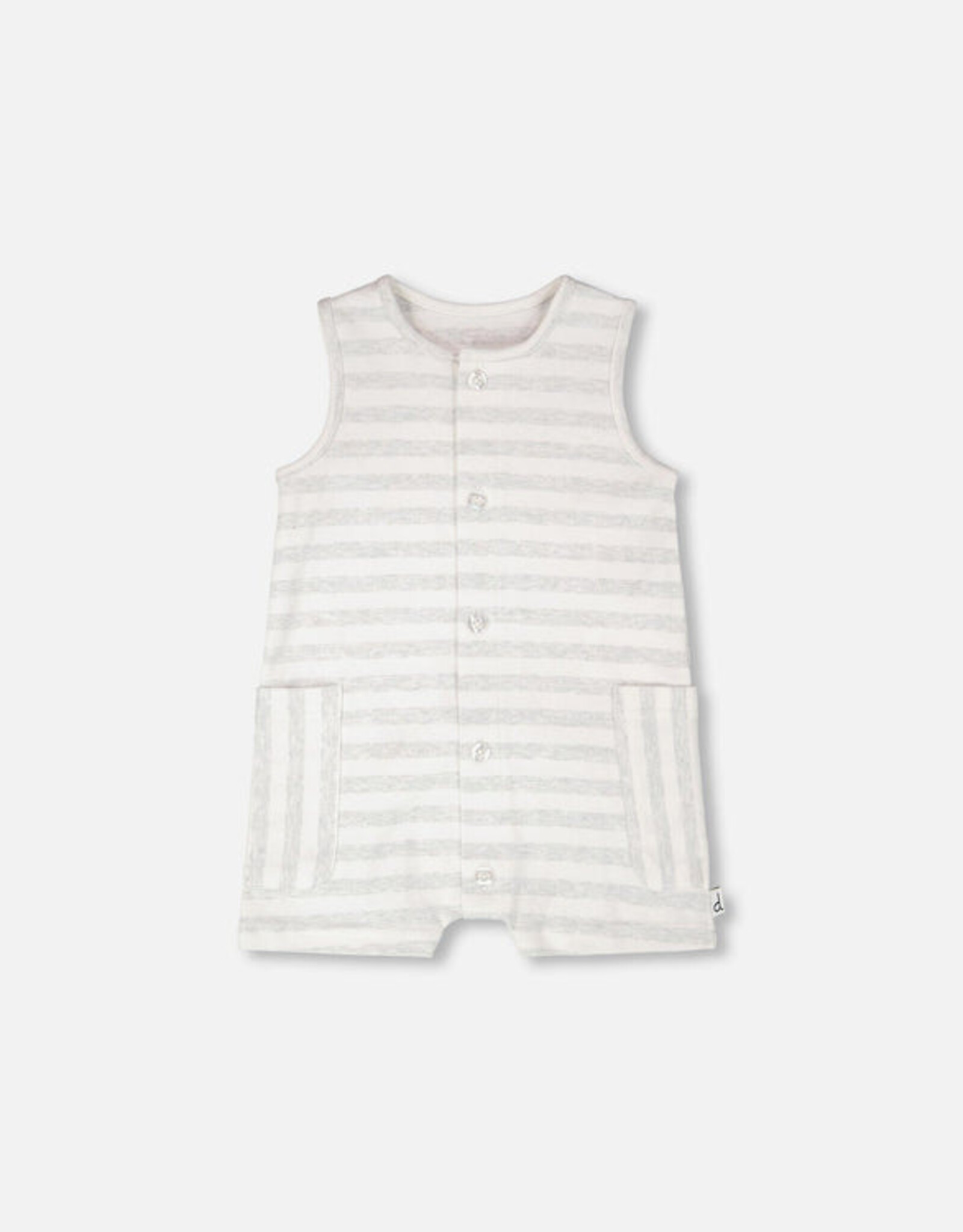 DeuxParDeux SP26 Bby Stripe Romper