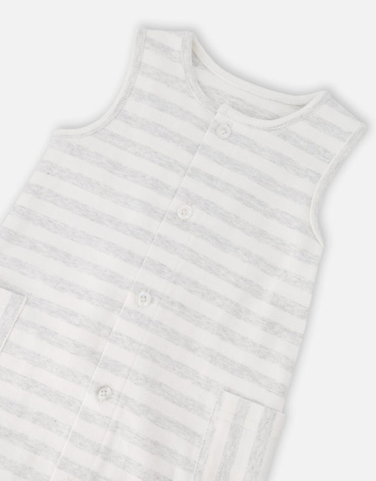 DeuxParDeux SP26 Bby Stripe Romper