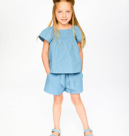 DeuxParDeux SP26 G Chambray Top