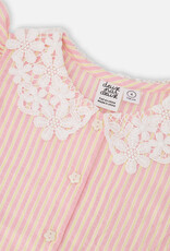 DeuxParDeux SP26 G Crochet Collar Shirt