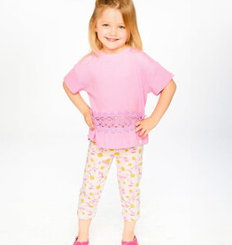 DeuxParDeux SP26 G Crochet Insert T-Shirt