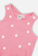 DeuxParDeux SP26 G Crinkle Daisy Tank Top