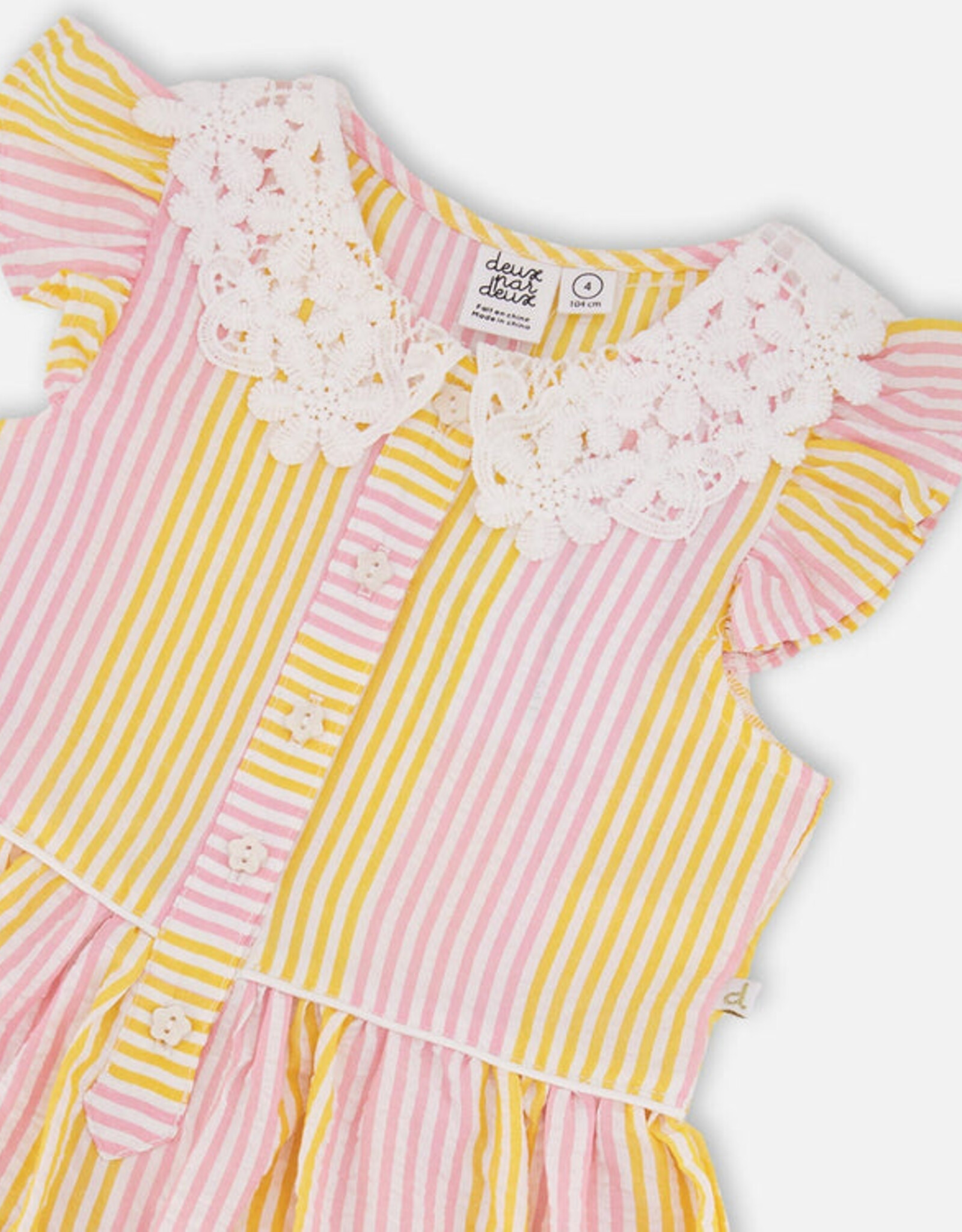 DeuxParDeux SP26 G Crochet Collar Dress