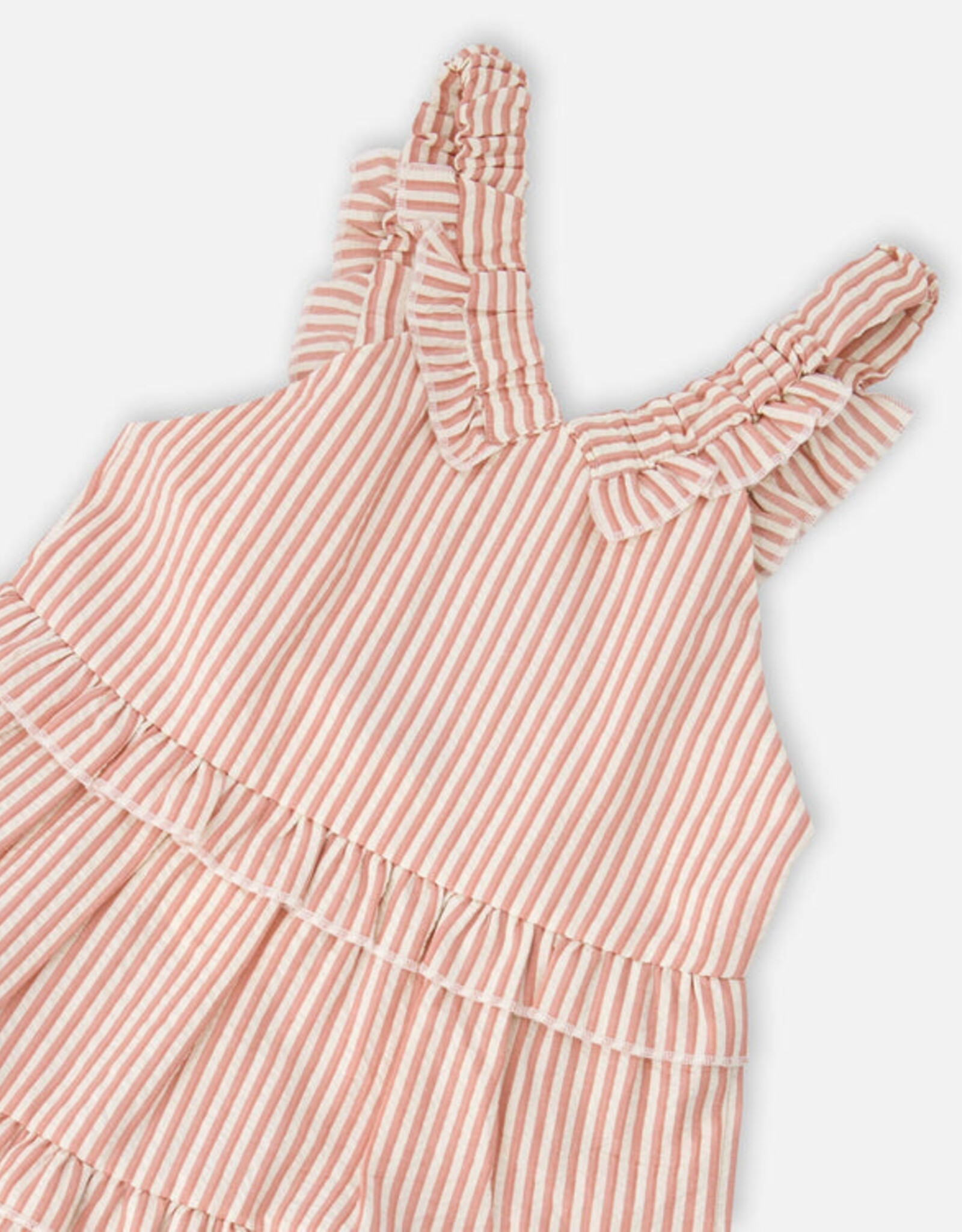 DeuxParDeux SP26 G Poplin & Cham Dress