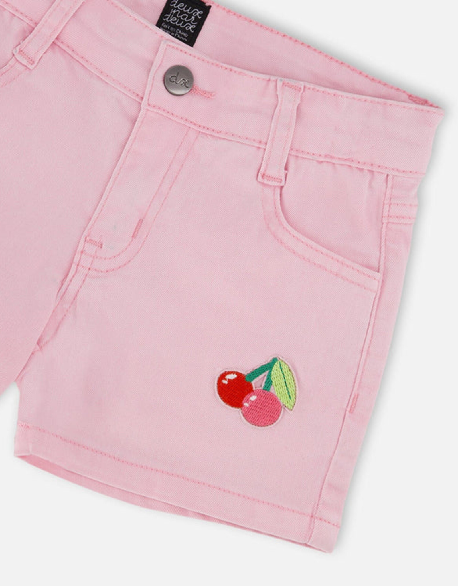 DeuxParDeux SP26 G Cherry Denim Shorts