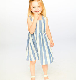 DeuxParDeux SP26 G Sleeveless Stripe Dress