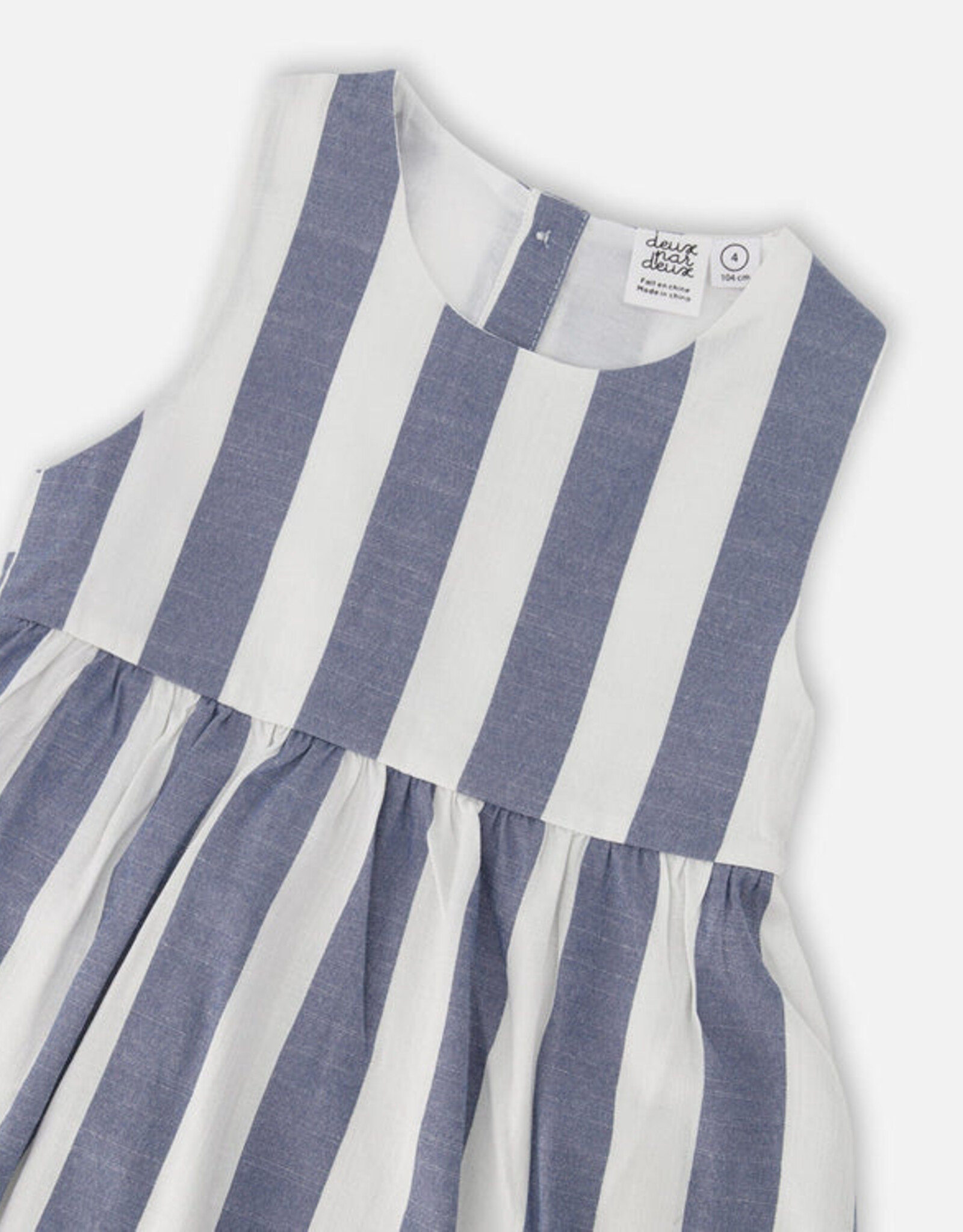 DeuxParDeux SP26 G Sleeveless Stripe Dress
