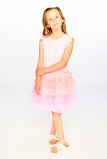 DeuxParDeux SP26 G Tulle Bi-Material Dress