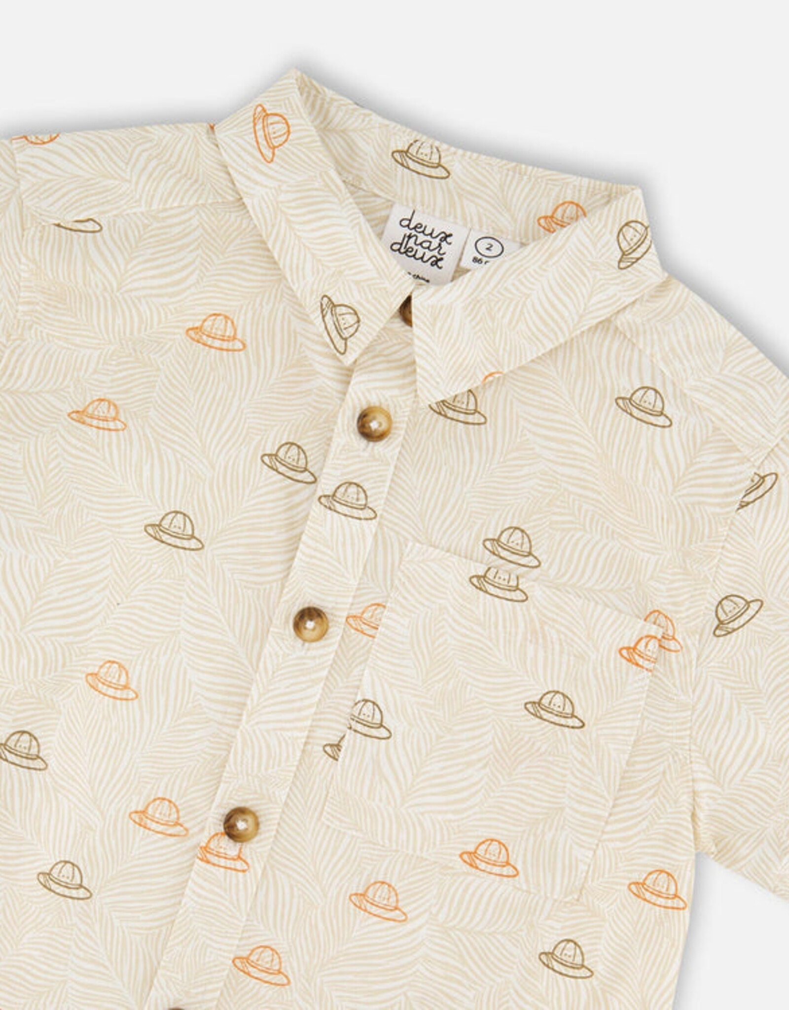 DeuxParDeux SP26 B Safari ButtonUp Shirt