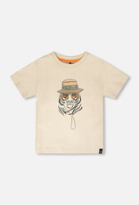 DeuxParDeux SP26 B Safari Tiger T-Shirt