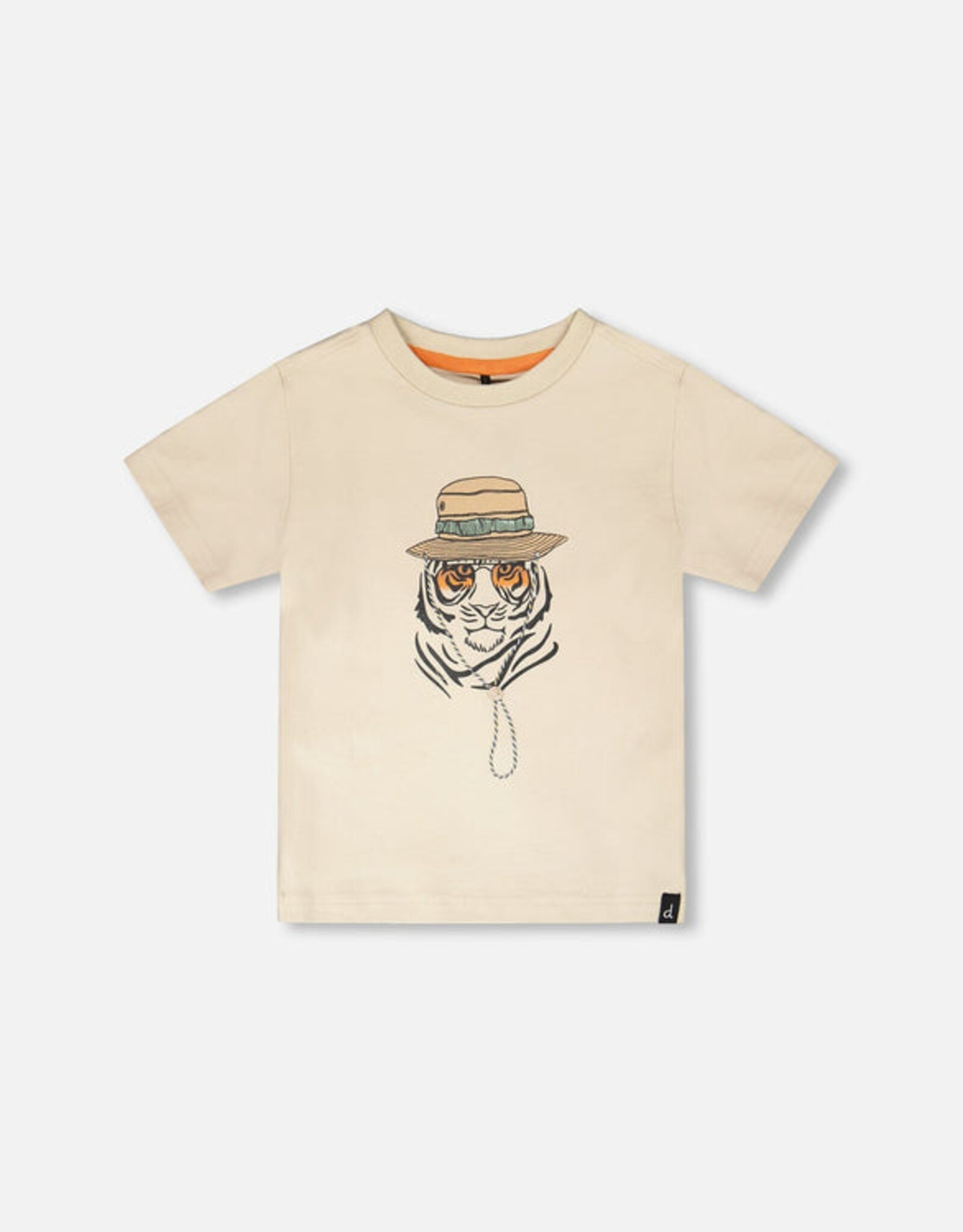 DeuxParDeux SP26 B Safari Tiger T-Shirt
