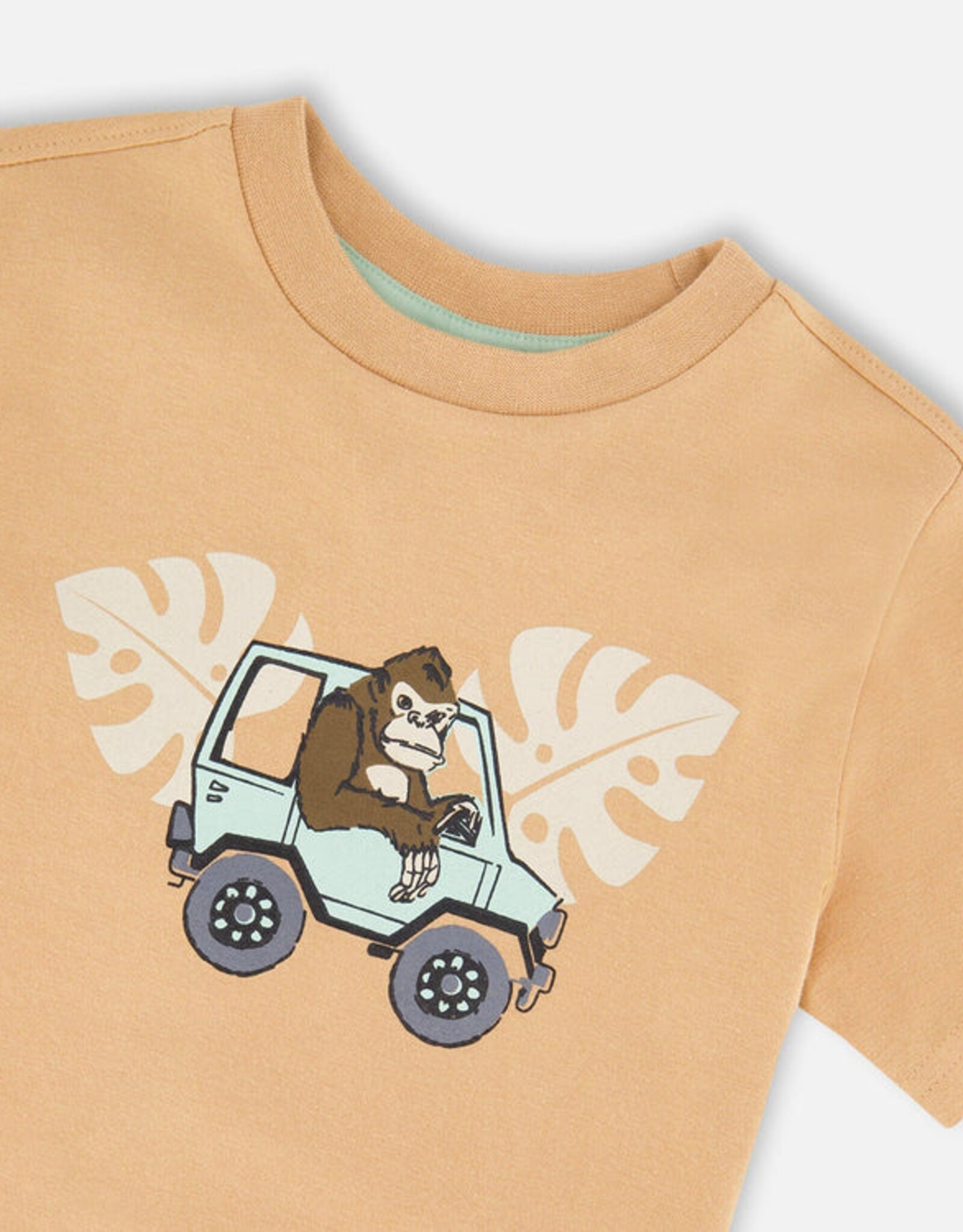 DeuxParDeux SP26 B Gorilla in Jeep T-Shirt