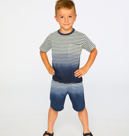 DeuxParDeux SP26 B Stripe Pocket Shirt