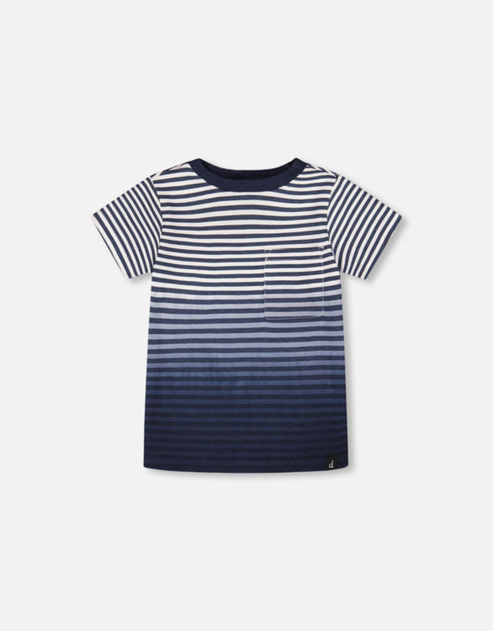 DeuxParDeux SP26 B Stripe Pocket Shirt