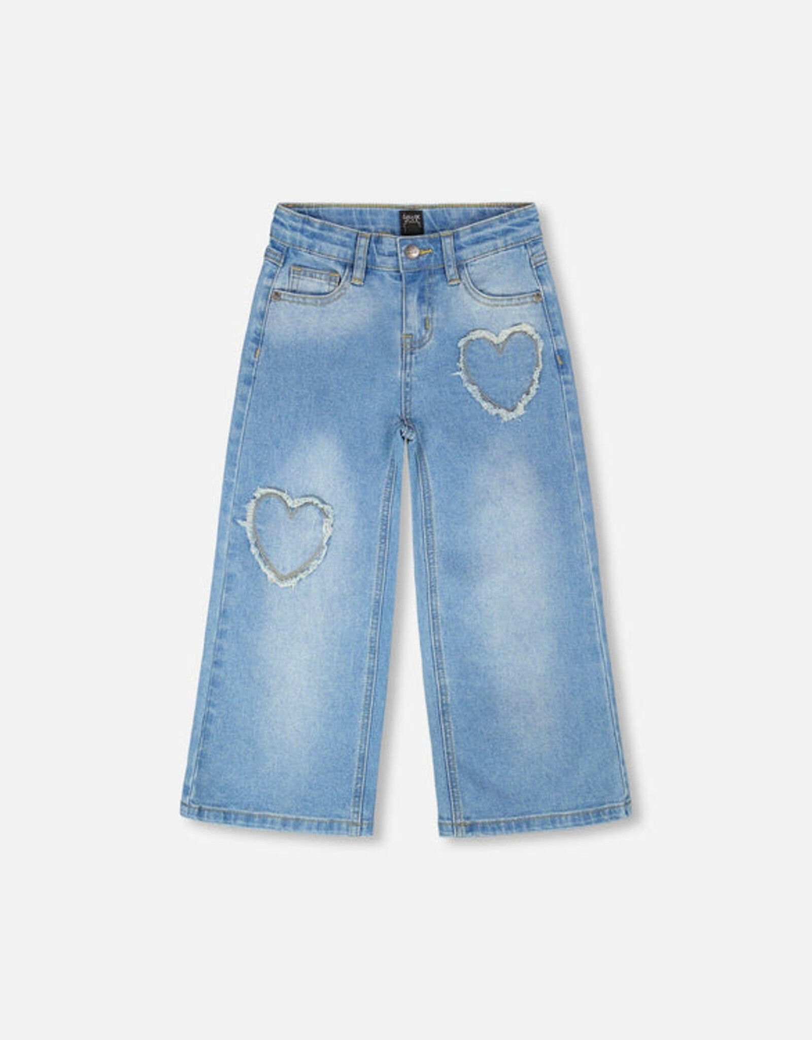 DeuxParDeux  SP26 G Heart Wide Leg Jeans