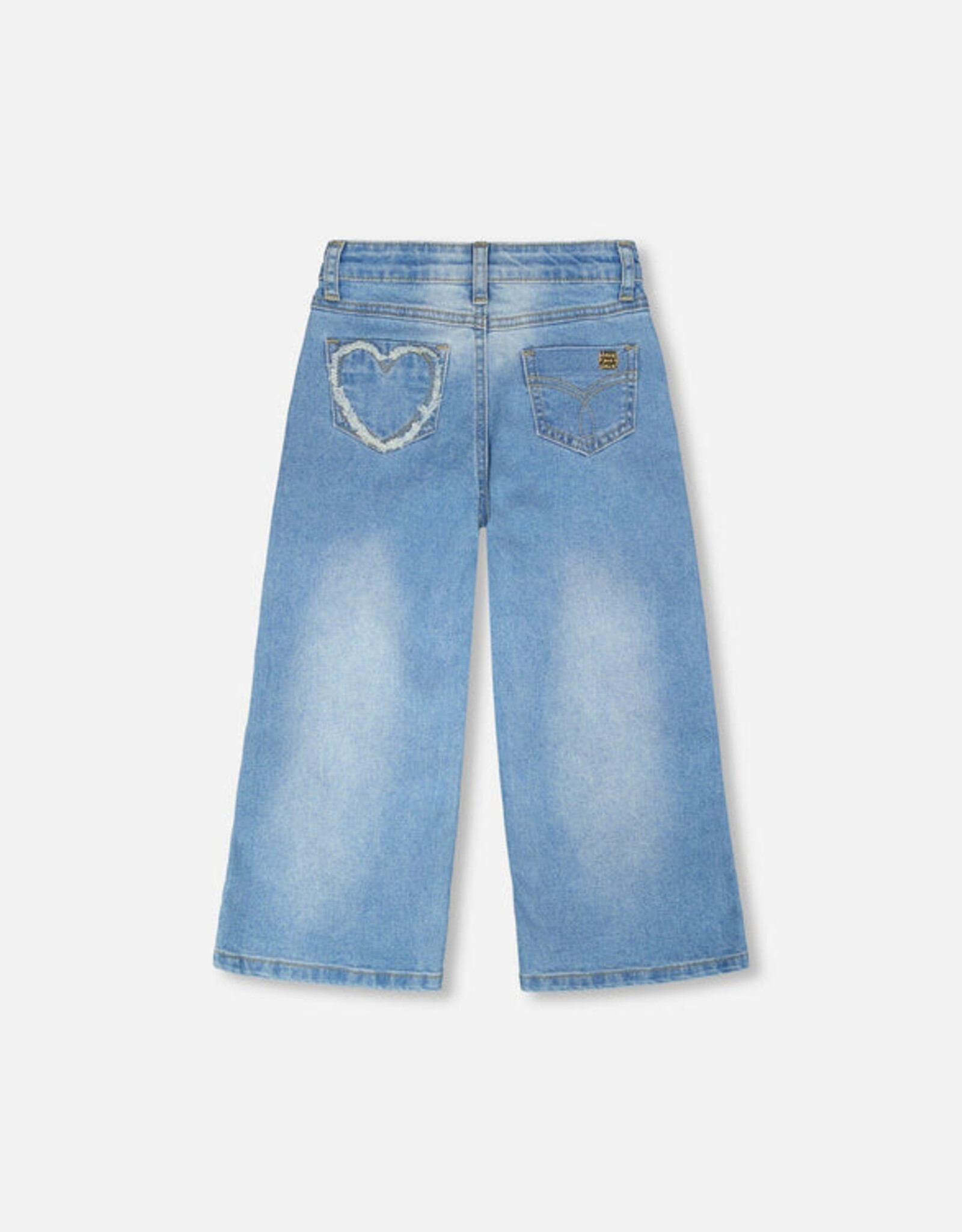 DeuxParDeux  SP26 G Heart Wide Leg Jeans