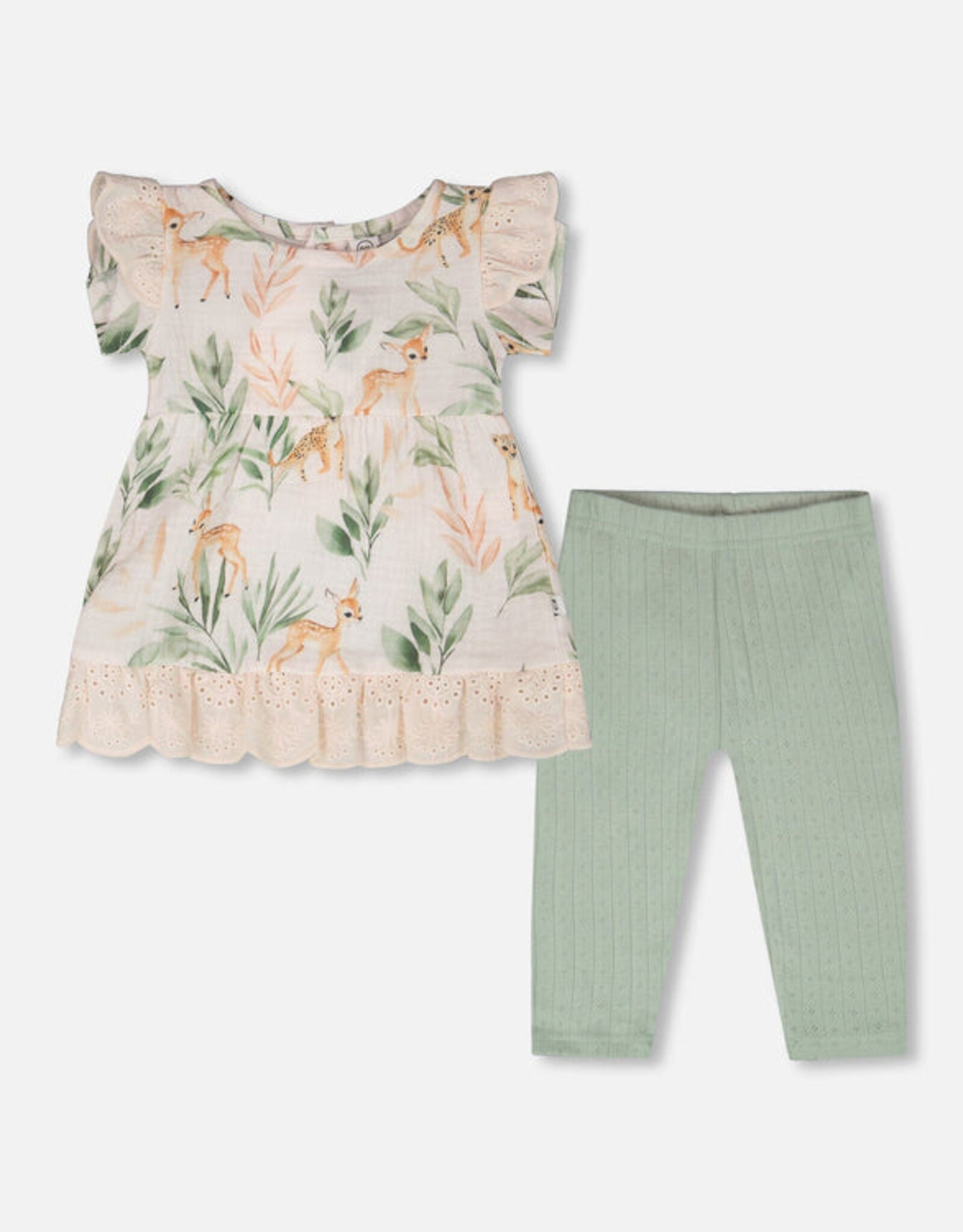 DeuxParDeux SP26 BbyG Tunic & Leg Set