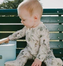 DeuxParDeux SP26 BbyB Zebra Zip Sleeper