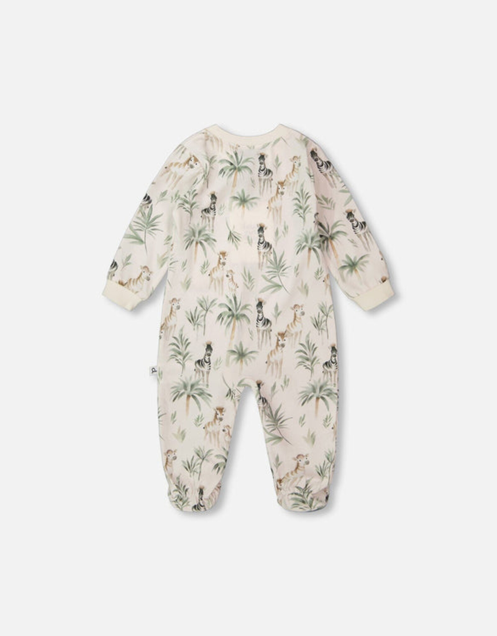 DeuxParDeux SP26 BbyB Zebra Zip Sleeper