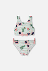 DeuxParDeux SP26 G Flamingo & Cactus 2pc Swimsuit