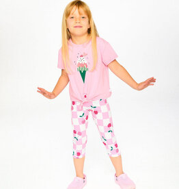 DeuxParDeux SP26 G IceCream T-Shirt TieFront