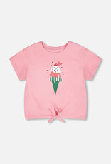 DeuxParDeux SP26 G IceCream T-Shirt TieFront