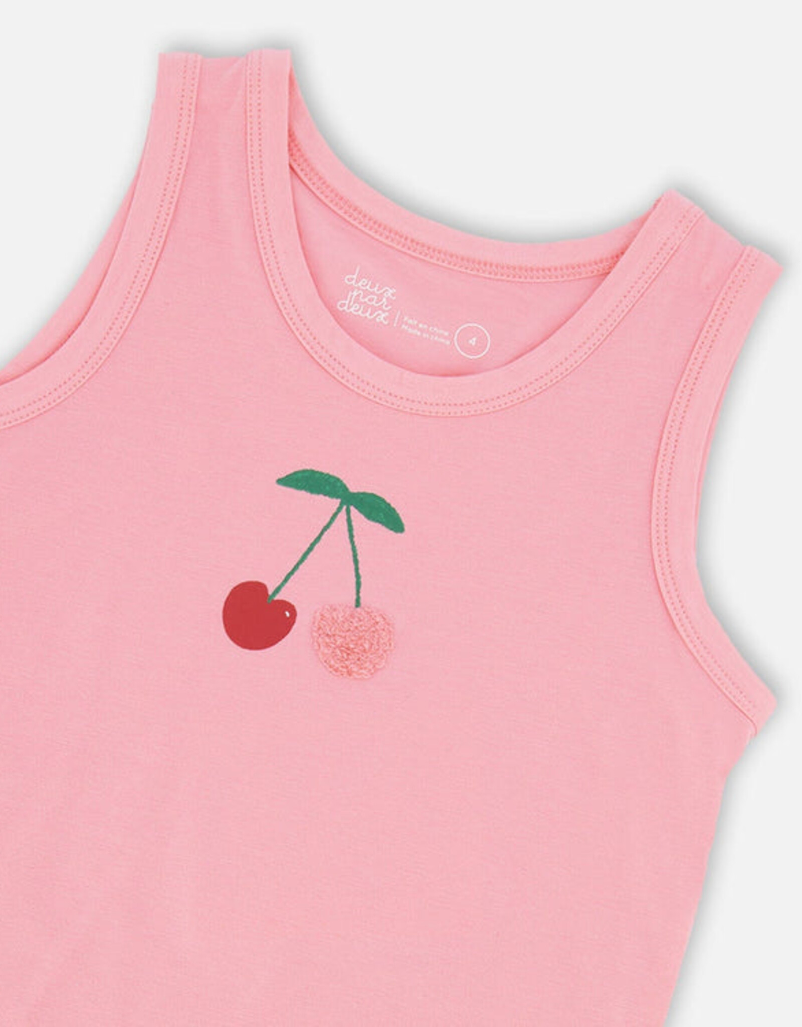 DeuxParDeux SP26 G Cherry Tank Top