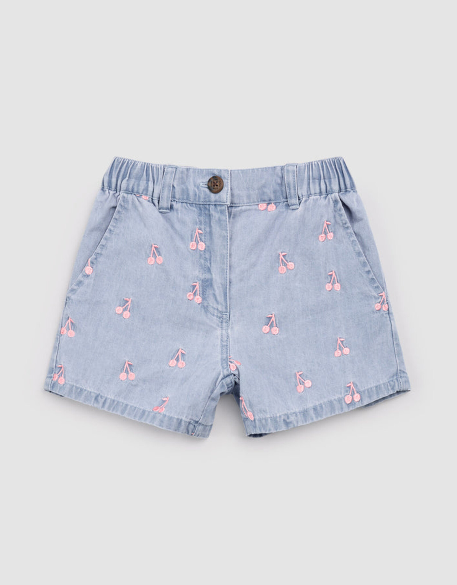Miles SP26 BbyG Cherry Chambray Short