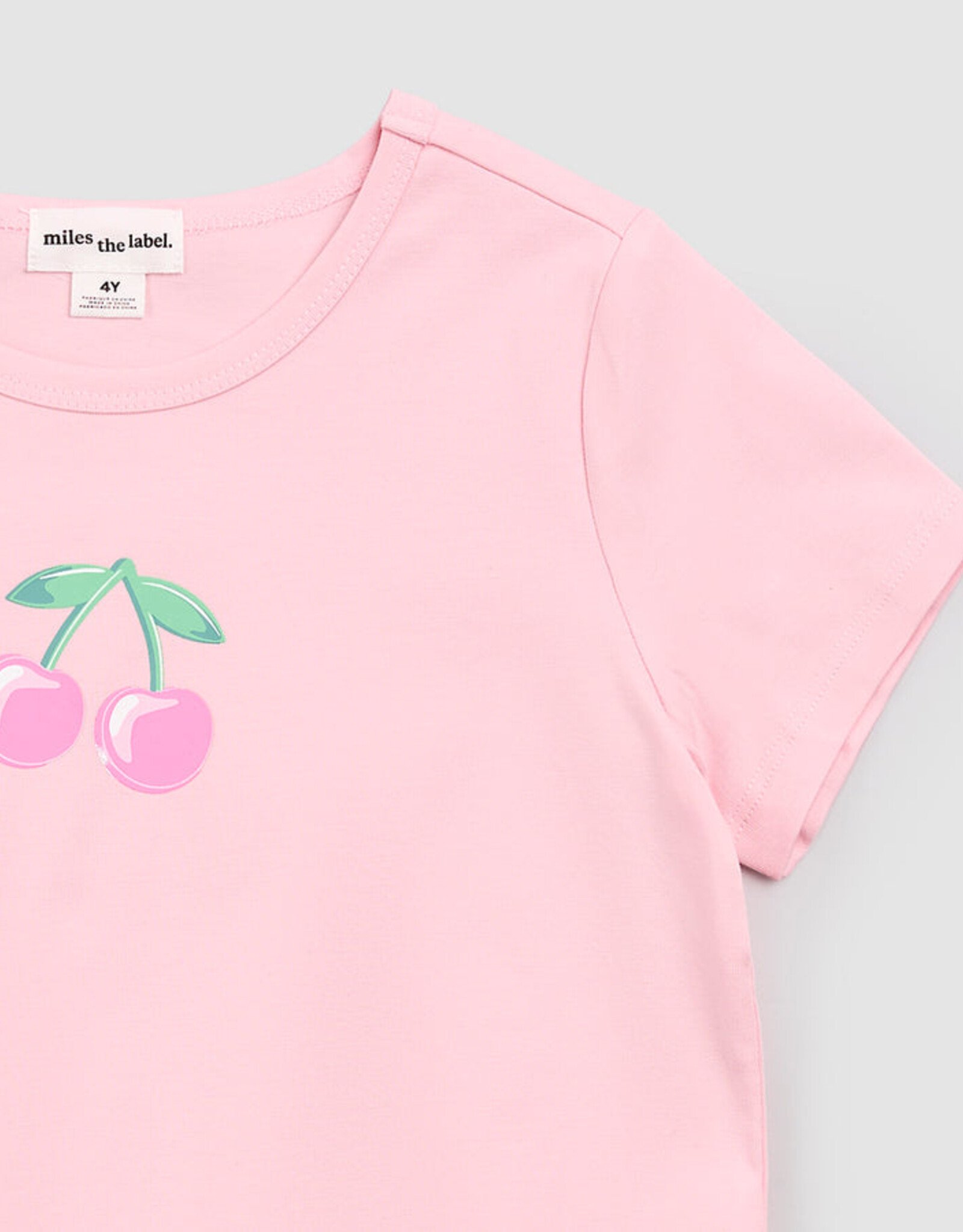 Miles SP26 BbyG Cherry T-Shirt