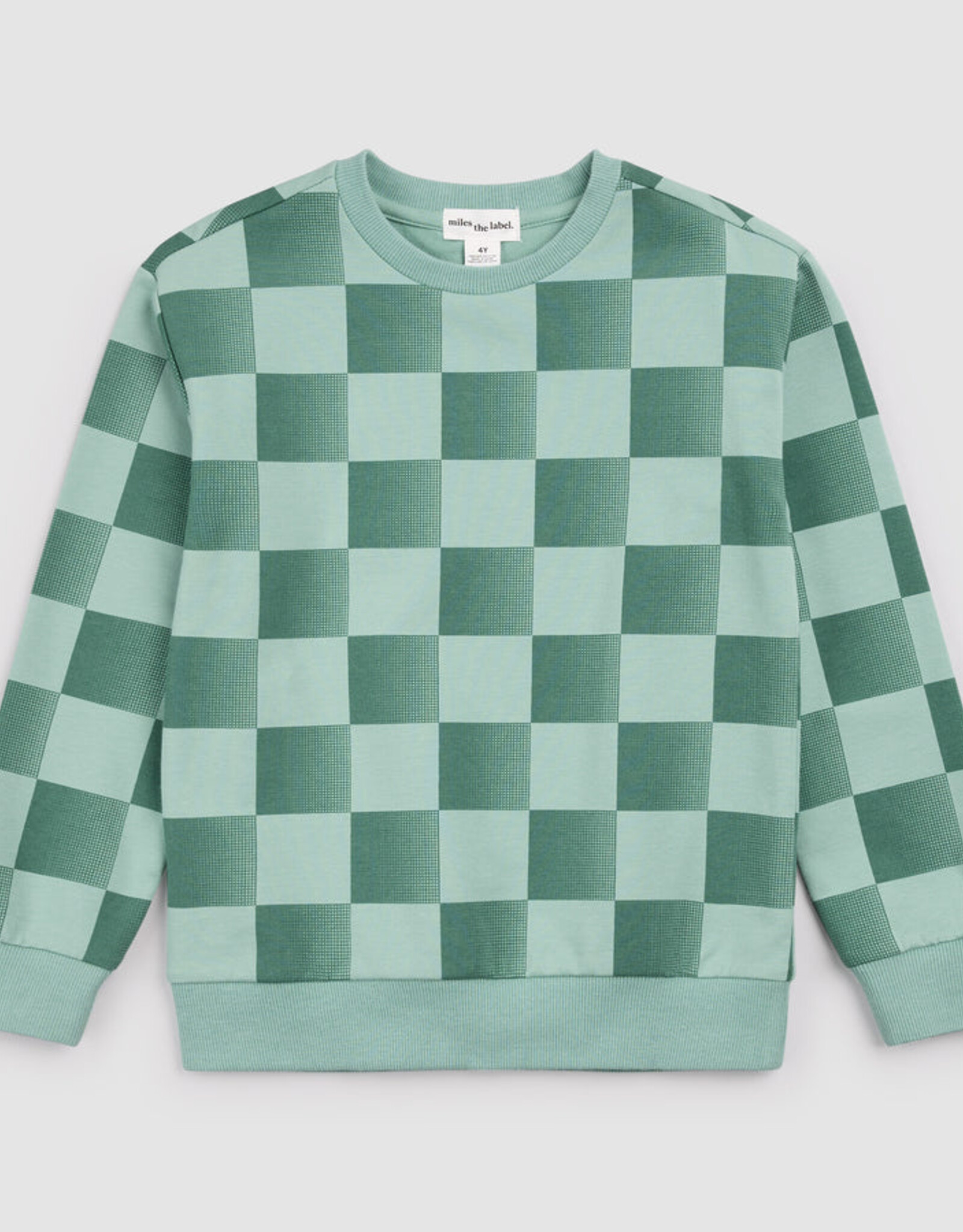 Miles SP26 B Checker Sweatshirt